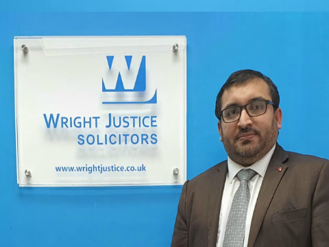 Hafiz Zain, wright justice solicitors 